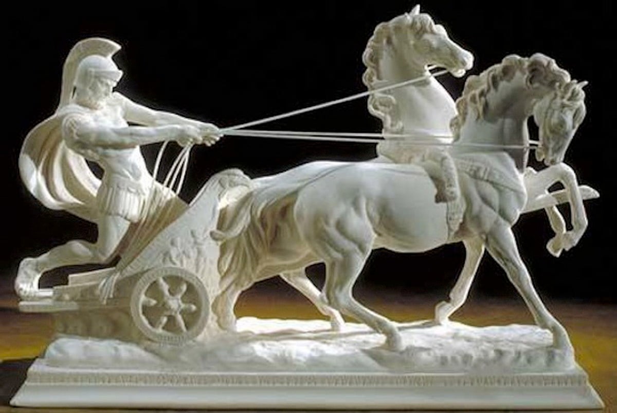 Horse and chariot