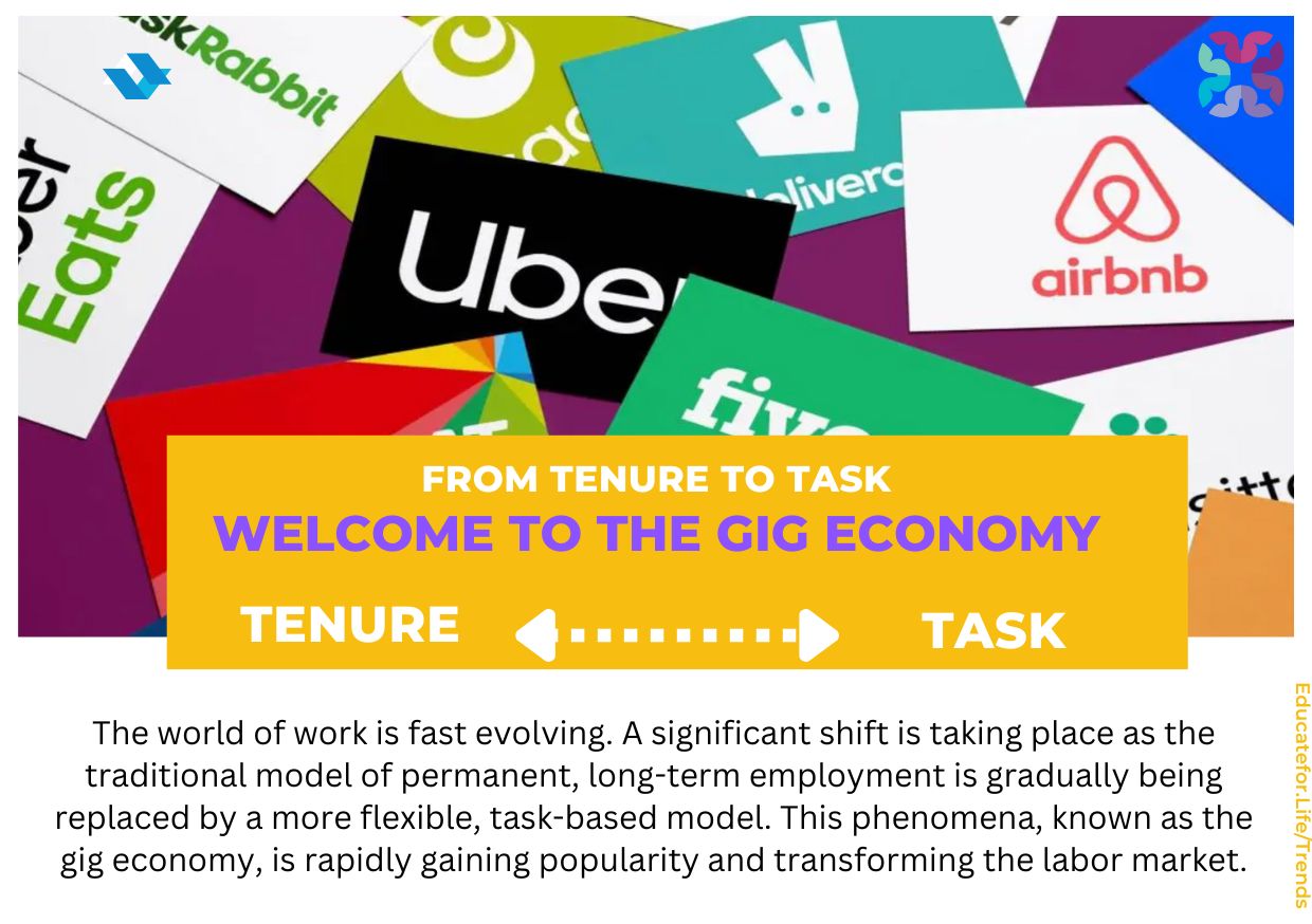 Gig economy -From Tenure To Task